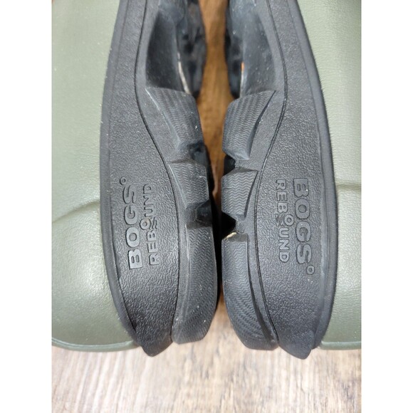 Bogs Outdoor Boots Mens Slip On Waterproof  Olive Green Rain  Size 12 main image 12